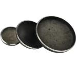 LN2 Q235 Tank Flat Dished Head Coating Carbon Steel 89mm 100mm