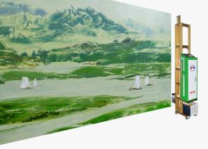 China Uv Ink Automatic Wall Inkjet Printer 1700mm Net Height Printing wholesale