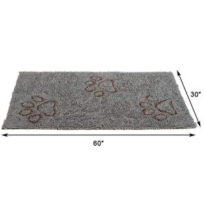 China Absorbent 2.5cm Cat Litter Mats 100% Polyester Microfiber wholesale