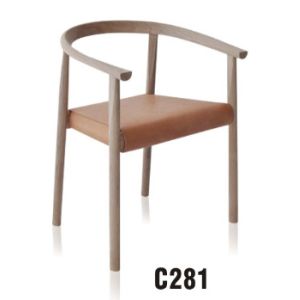 China modern home wooden dining arm chair furniture wholesale