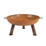 Outdoor steel Fire Pit Wood Burning Garden Decorative Corten Steel Fire Pits