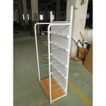 1500mm Height 350mm Width Iron And Wood Shelves For Beauty Shop