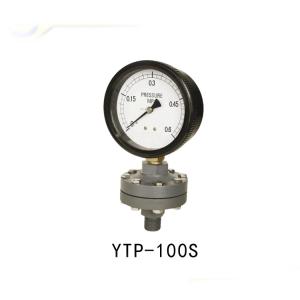 China Plastic 3 inch Diaphragm Oil Filled Gas Pressure Test Gauge wholesale