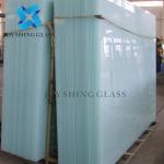 Frosted Safety Laminated Glass 5mm 10mm Double Glass For Roof/Building