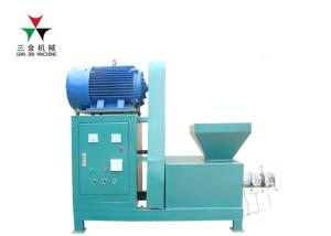 China Peanut Shells 18.5kw hexagon Sawdust Briquette Machine wholesale