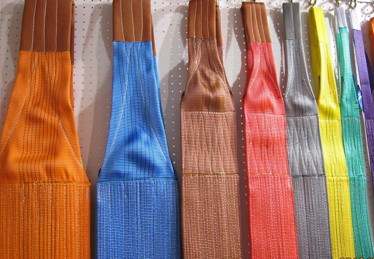 Wll 3t Yellow Synthetic Webbing Sling 2 ply Work Length 1m-100m EN1492-1