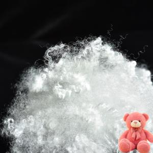 China Semi Virgin Non Siliconized Polyester Hollowfibre 15D×32mm With Warmth Retention Property wholesale