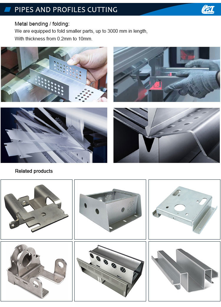 OEM ODM Stainless Steel Pipe Bending Services 8mm