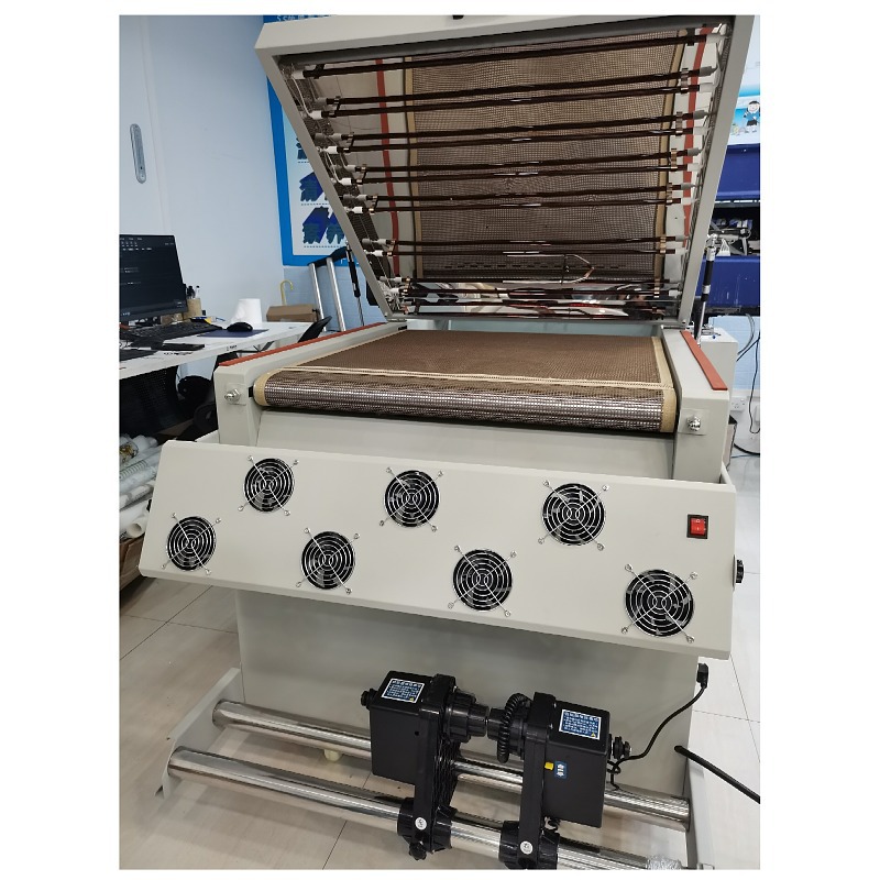 Dtf Powder Shaker Machine A1 DTF Oven With Pet Film Heating And Paper Take-In System