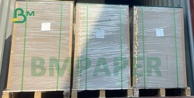450gsm 500gsm Triple Coated Solid Bleached Board For Package Carton 70 x 100cm 