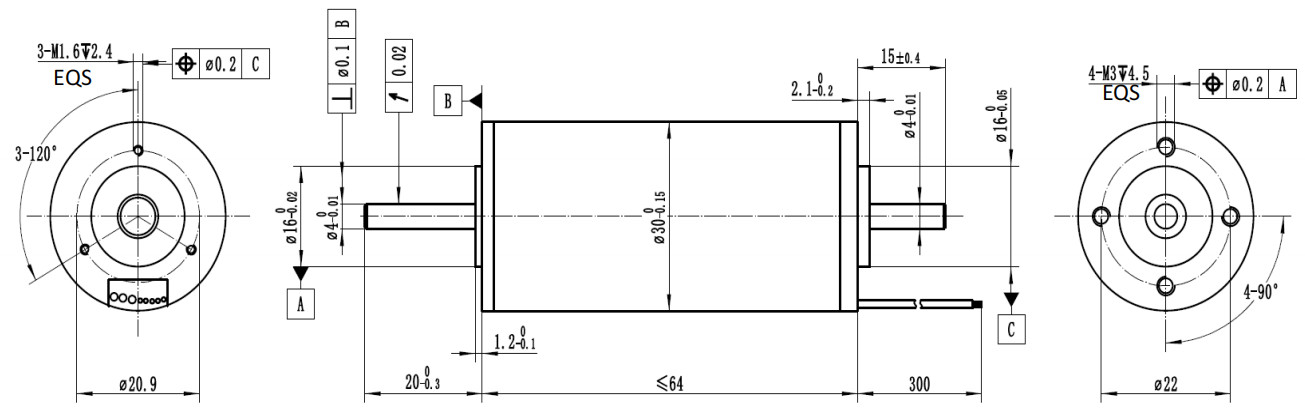 30mm brushless dc motor
