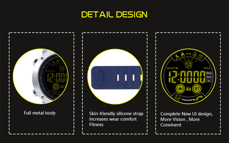 EX19 Heart rate Monitor Blood Pressure Band wristband charger waterproof dz09 Smart watch