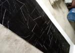 China Nero Black Marquina Marble Black and White Nero Marquina polished antique
