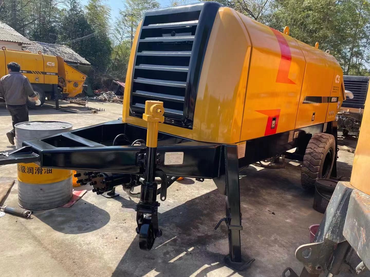 Shacman Remanufactured Used Concrete Trailer Pump 7120 Kg 10/16 MPa