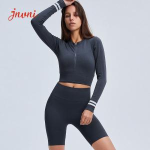 China Women 3 Piece Seamless Yoga Wear Exercise Seamless Workout Sets wholesale