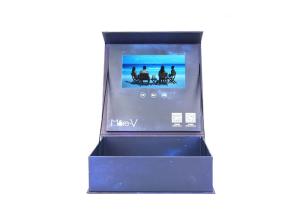 China Samples Available LCD Video Gift Box 4.3 / 5 Inches Video Brochure Box wholesale