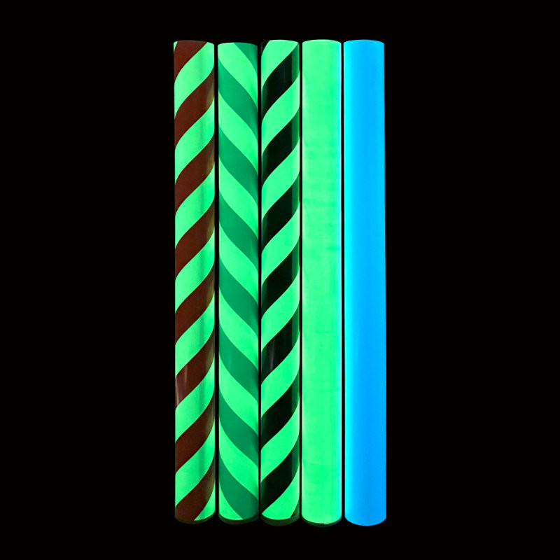 Printable Self Adhesive Glow in the Dark Vinyl 1.22*45.72m For Safety Exit Sign