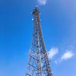 120 Feet 4 Legs Tube Self Supporting Telecom Steel Tower