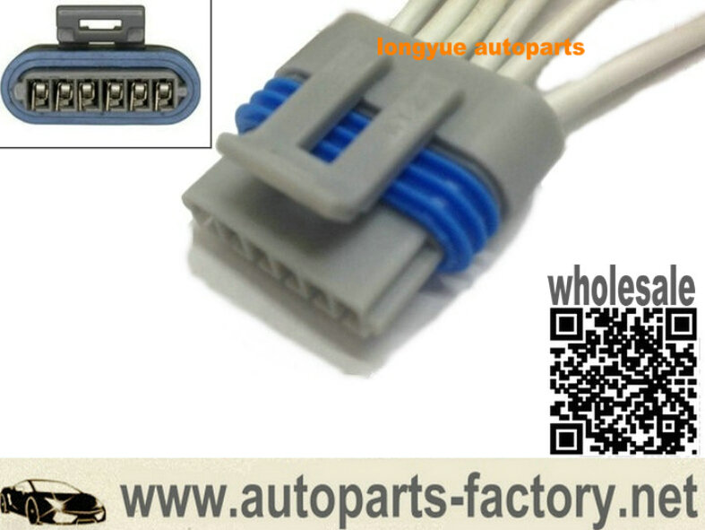 longyue 6 way Duralast/Ignition Control Module Connector pigtail 8"