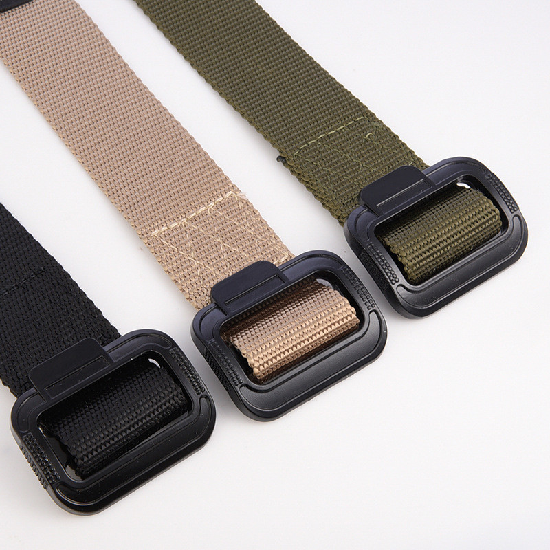Unisex Woven Army Uniform Belt Hunting Police 3.8cm Tactical