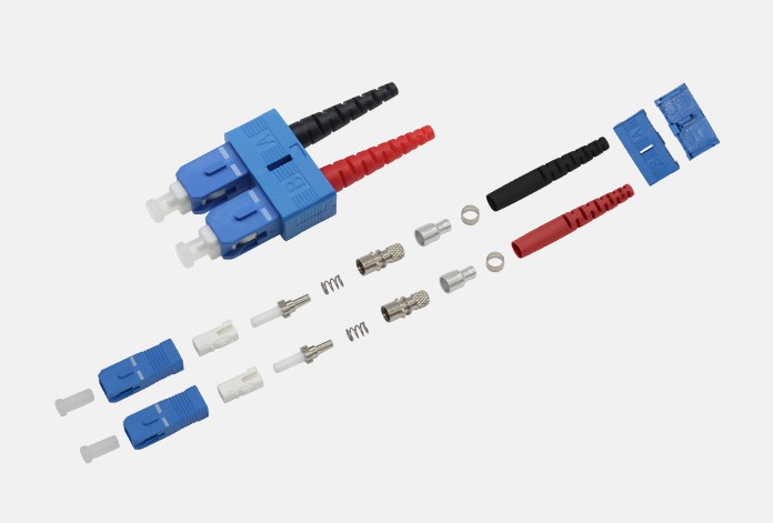 700 Duplex SC MM 2.0 3.0mm Connector Beige Color For Patch Cord