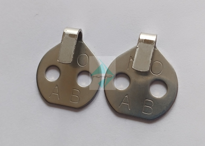 7/8" Stainless Steel Lacing Hook With Double Holes Surface With NO&AB