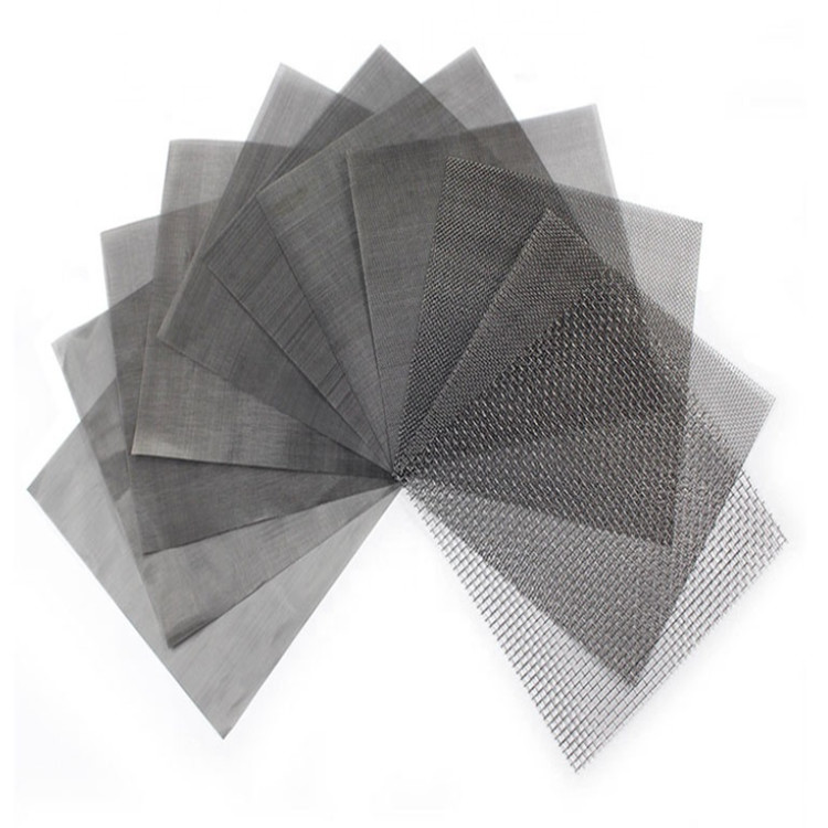 Dutch Weave Black 5mm Wire Mesh Disc For Rubber Filter