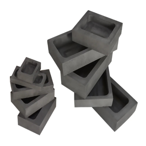 Good Corrosion Resistance Square Graphite Crucible Mould for Melting Casting in Standard Size