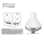 Crystal Quartz Shower Water Filter Fashion Surface for water purification