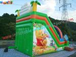 Childrens Cute Commercial Inflatable Slide , Small Inflatable Dry Slide Slip