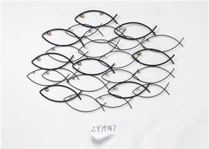 China Mid Century Fish Metal Wall Art Decor wholesale