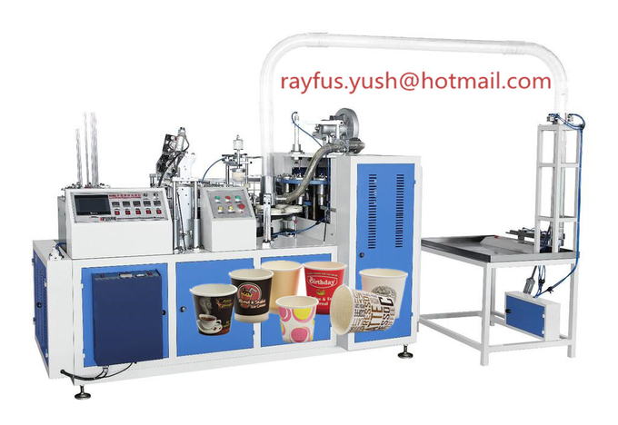 Automatic Printing Punching and Die Cutting Machine, for paper roll to make paper cup, multi-color printing