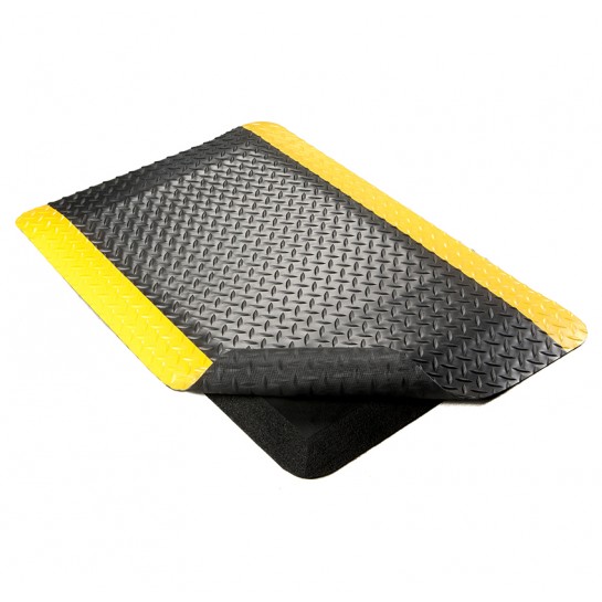 Black Yellow Car Floor 20m 10e9 Ohm EVA ESD Mat