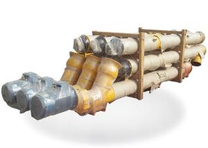 China 168mm 219mm 273mm Cement Screw Conveyor Spiral Feeder For Silo Cement wholesale