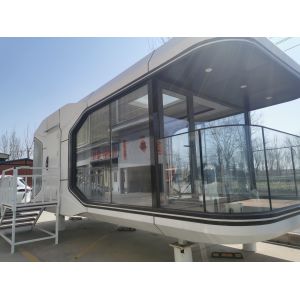 Prefab Apple Cabin Container House for Coastal Hotels