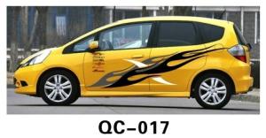 China Decorative Car Full Body Sticker QC-017A / Car Decoration wholesale