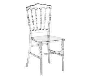 China PC Clear Resin China Napoleon Chair wholesale