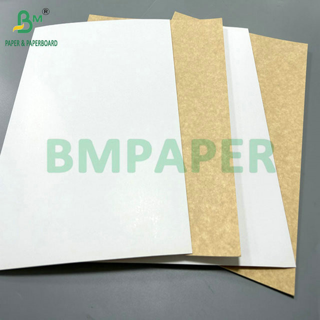 High stiffness 200 250 300GSM White Grey Brown Kraft Paper For Paper Packing