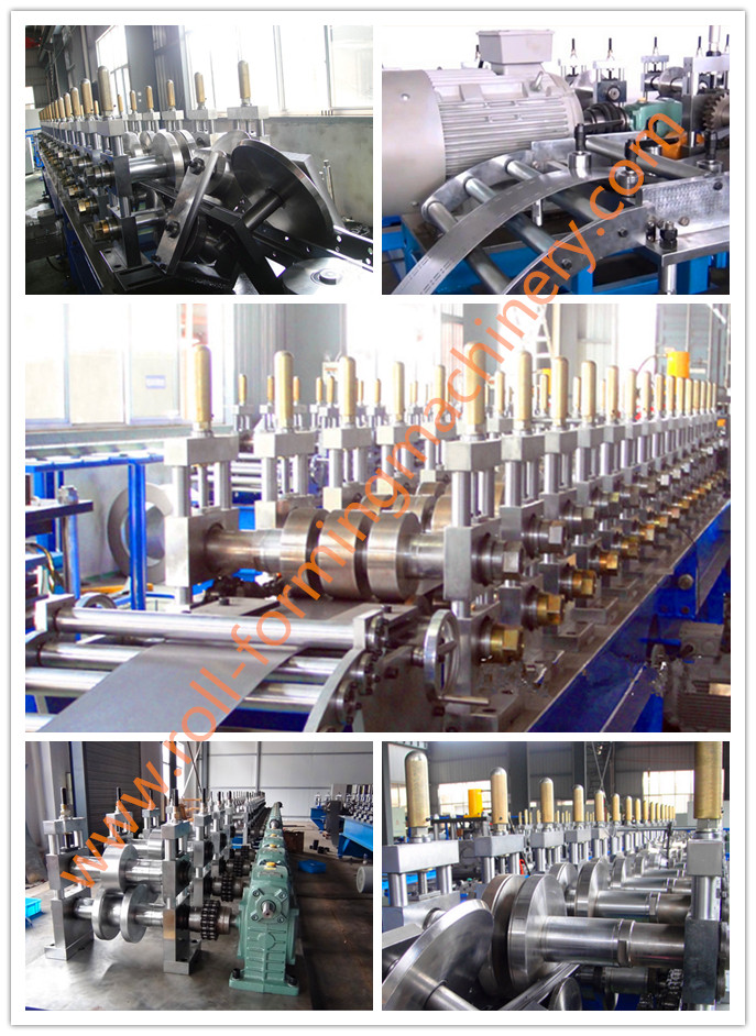 380v/50hz/3phase,11 KW Siemens Motor Shelf Roll Forming Mchine With 16 Forming Stations