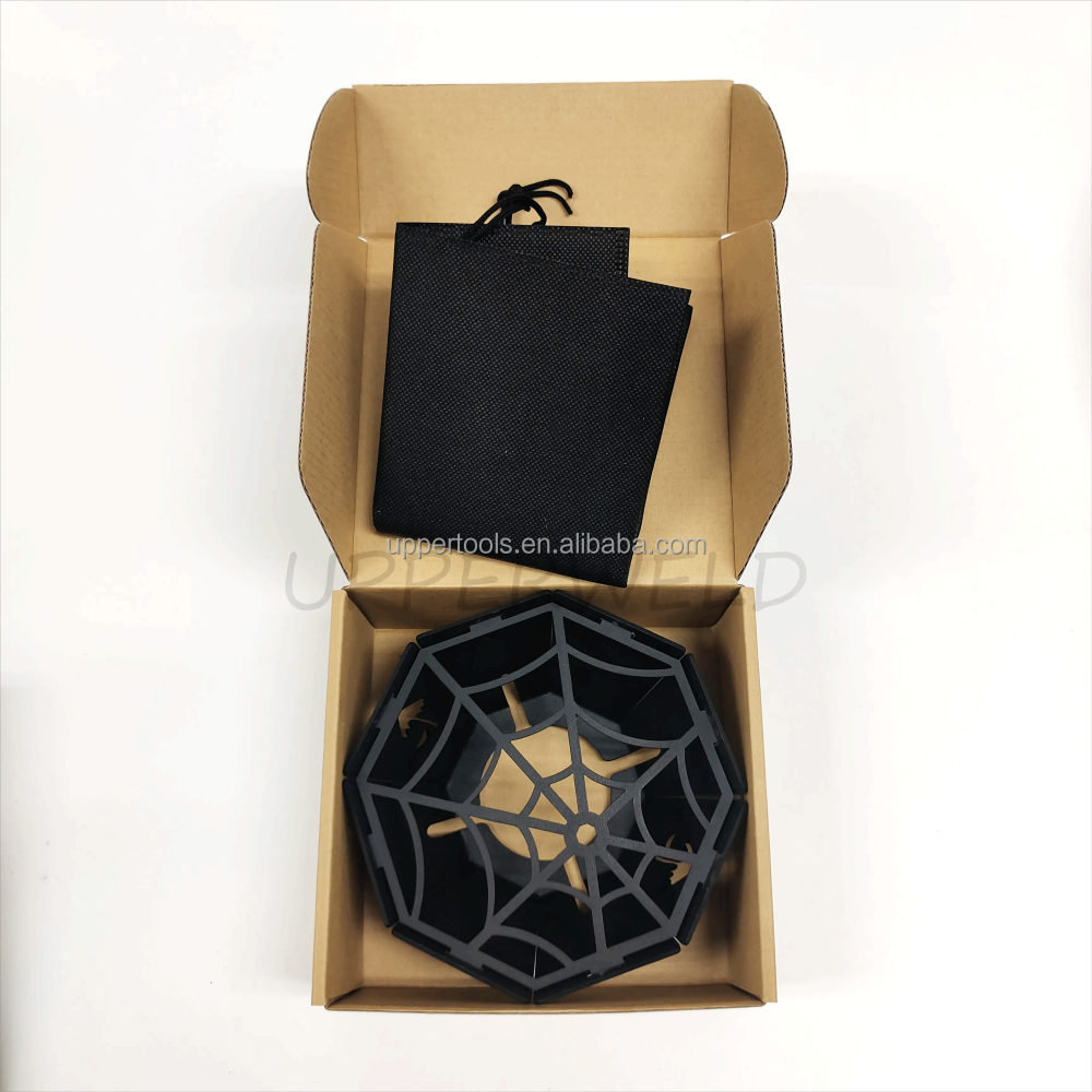 Outdoor Camping Gas Stove Stainless Steel Surface Material Black or Sliver Spider Stove