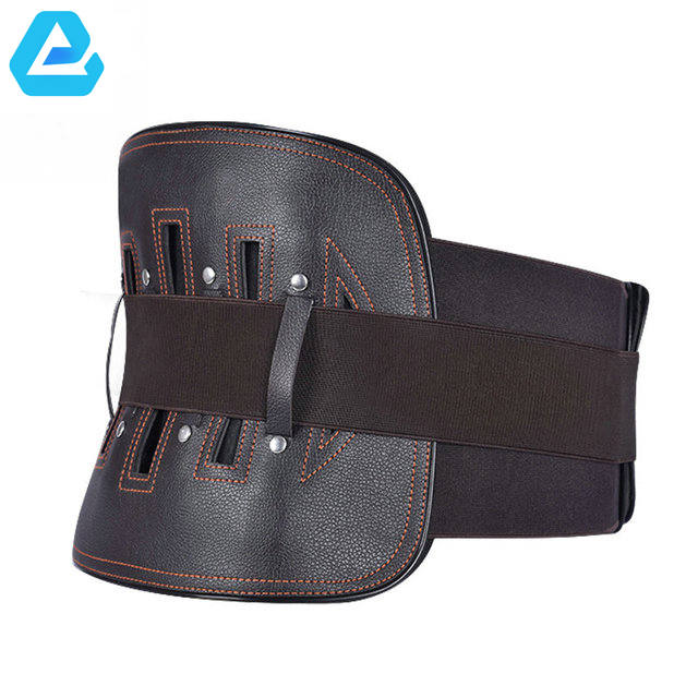 OEM PU Waist Brace Lumbar Support Lower Back Support Belt with Removable lumbar pad
