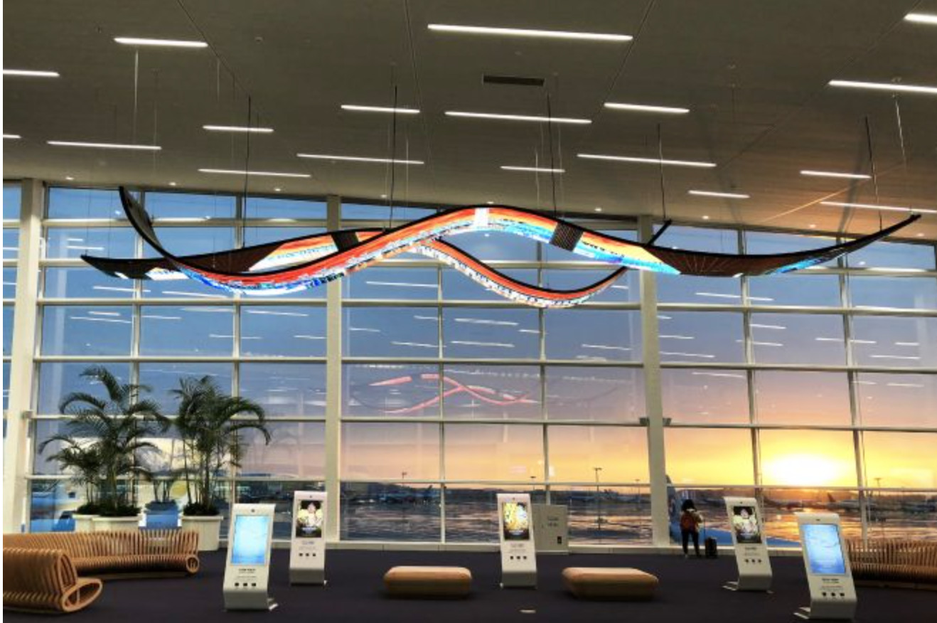 Flexible Led Screen Indoor Flexible LED Modules Under CUSTOMIZATION For A Ball, Cylinder LED Screen.