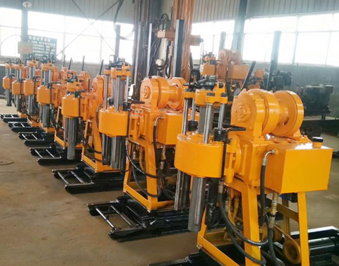 Single Tube Core Soil Sample Drilling Machine Rig 100 Meter
