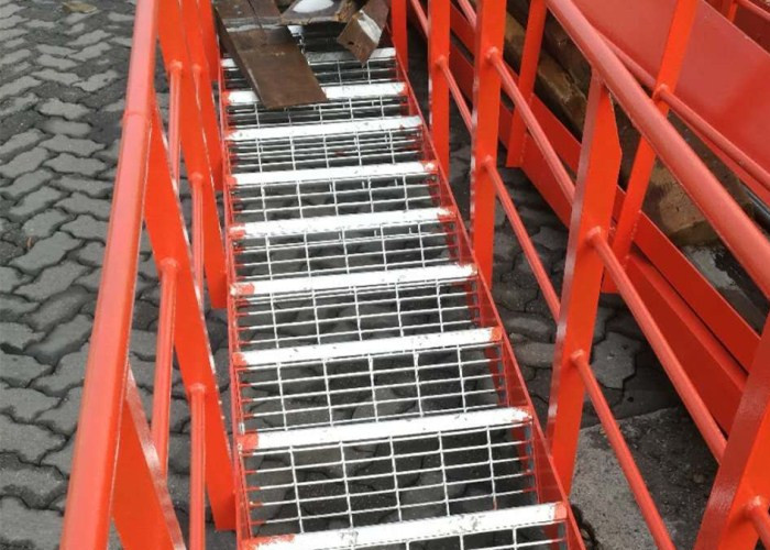 Forged Step Floor Drain Q195 OEM Flat Bar Grating