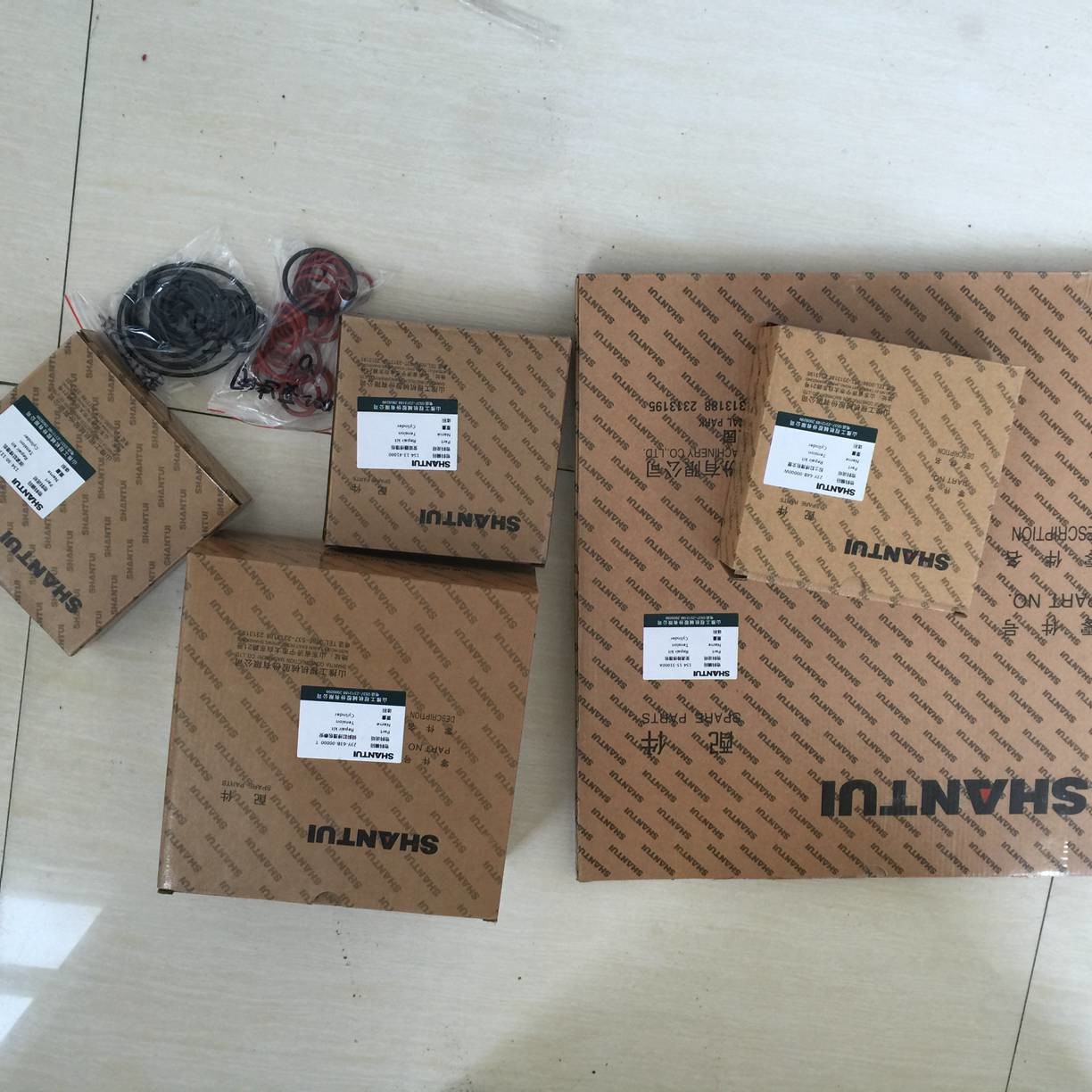 part No. : 23Y-63B-00000T Tilt Cyliner Repair kit use for shntui SD22 bulldozer