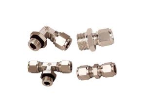 China High Strength Metric Pneumatic Fittings Nickle Plated JKG Cutting Ferrule wholesale