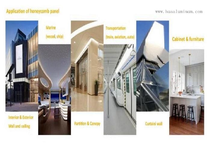 Anti Static Honeycomb Structural Lightweight Aluminum Panels Anodized Surface