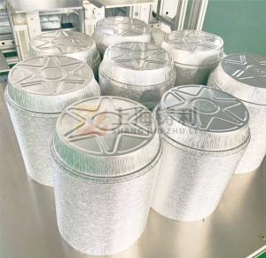 China Bowl Plate Dishes Pneumatic Aluminium Foil Making Machine Fully Automatic wholesale