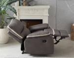 Louis Denny Simple Leisure Multifunctional Genuine Leather Electric Recliner