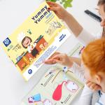 Cooking Coloring 2 in 1 Water Drawing Book Toddlers Education Toys